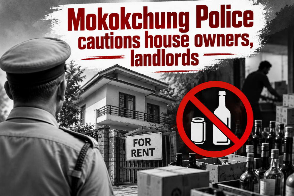 Mokokchung SP cautions landlords over illegal liquor activities